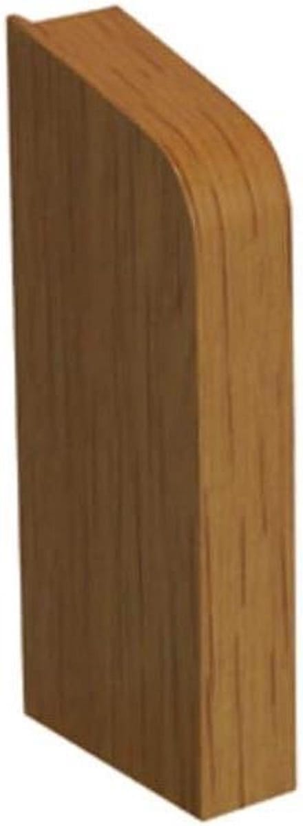 Plint Afwerking - Kopse kant - Vloer afwerken - Stevig materiaal - 200 cm - Eiken licht