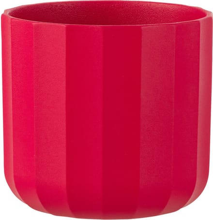 J-Line bloempot Summer - keramiek - roze - small - 3 stuks - Ø 13.5 cm
