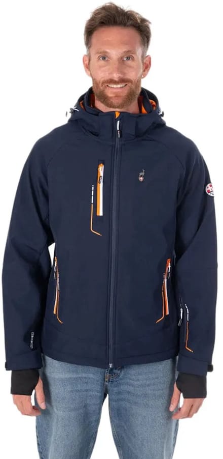 Aulp Nevim Softshelljack Blauw M Man