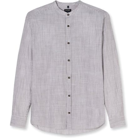 OLYMP Casual Overhemd, Regular Fit, Opstaande kraag, Bruin