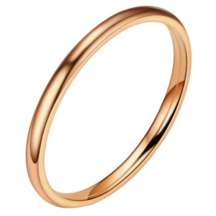 LGT Jewels smalle stalen ring Rose 2mm-18mm