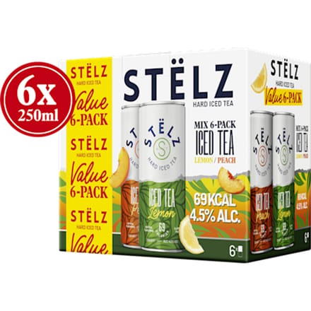 STËLZ St?lz Hard Ice Tea - 6 x 250 ml