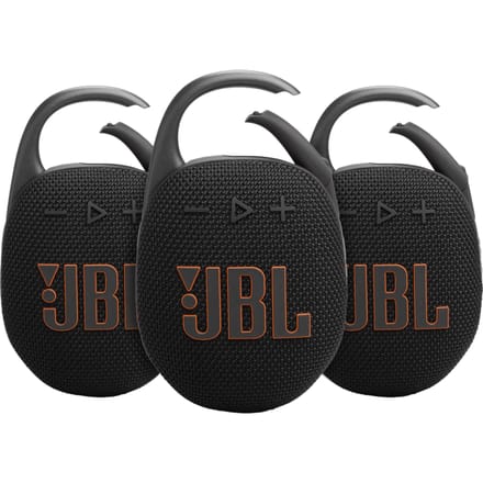 JBL Clip 5 Zwart 3-pack