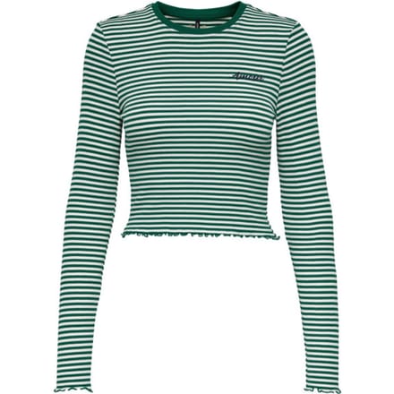 Only Onlmaja ls cropped stripe top cc j dessin