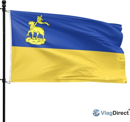 VlagDirect - Velsen vlag - Gemeente Velsen vlag - 90 x 150 cm.
