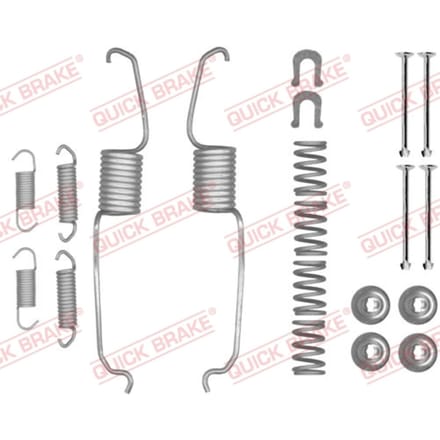 Toebehorenset, remschoenen QUICK BRAKE 105-0853