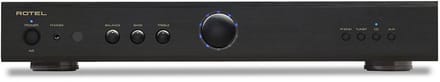 Rotel A8 zwart Stereo versterker met Phono voorversterker ingebouwd