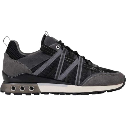 Cruyff Heren Suède Hex-Tech Sneakers (Zwart/Grijs)