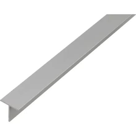 Alberts T-profiel - Aluminium Zilver - 15x15x1,5mm 2m