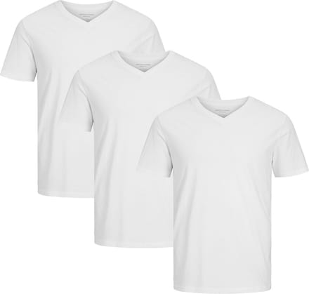 Jack & Jones Heren t-shirt 3 pack Organic Basic