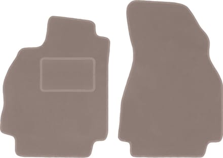 Beige voormatten voor: Renault Megane II hatchback (2002-2008)