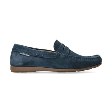 Mephisto Alyon - heren moccasin - Blauw - maat 39 (EU) 6 (UK)