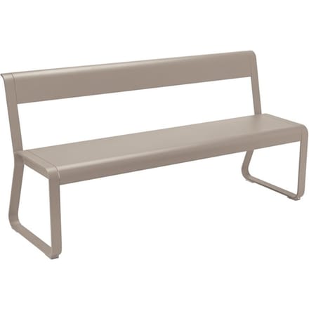 Fermob - BELLEVIE bank met rugleuning - 14 muskaat - beige