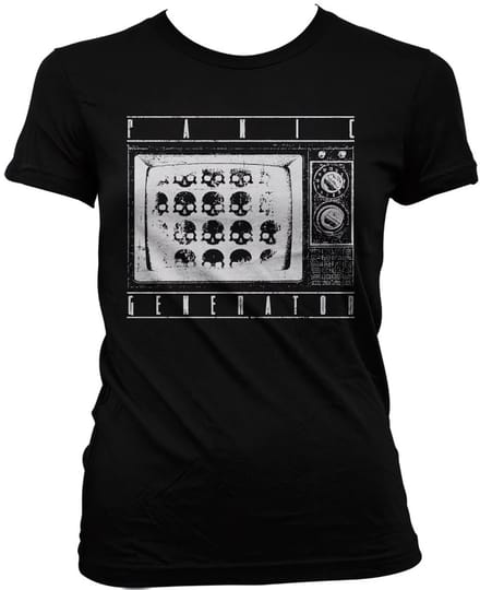 Hybris Dames-T-shirt 'Panic Generator Girly' SH-5-15613-H34-17