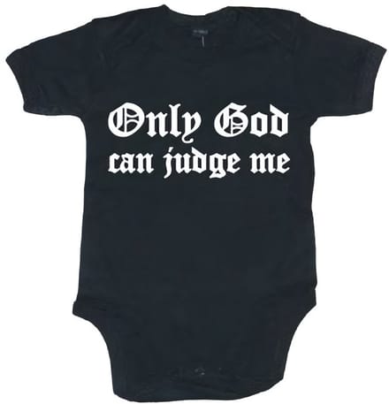 Hybris Kinder Only God Can Judge Me Body SH-13-10378-L71