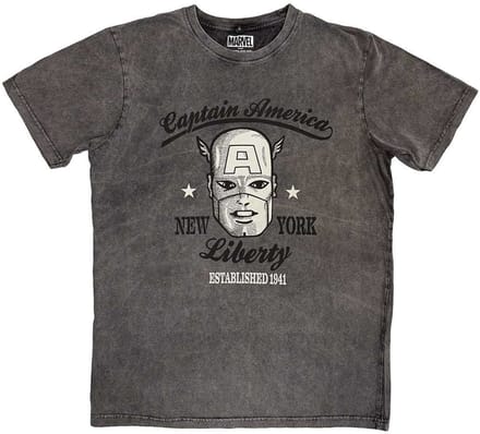 Marvel Captain America - Est. 1941 Heren Tshirt - S - Grijs