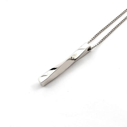 Twist Ketting Zilver