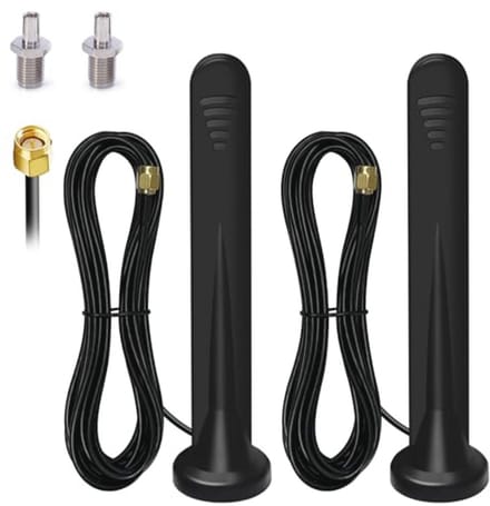 Omnidirectionele 5G LTE antenne met 15DBI signaalversterker en magneetvoet