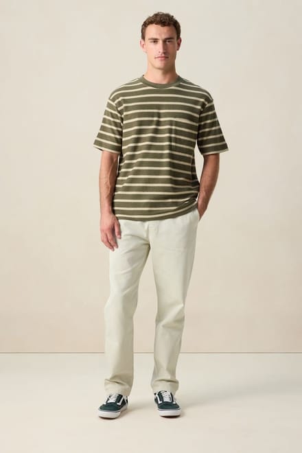 Sissy-Boy - Beige mid-rise chino