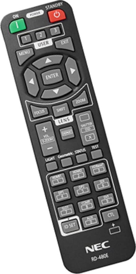 Nec RD-480E / 7N901322 originele Beamer Afstandsbediening