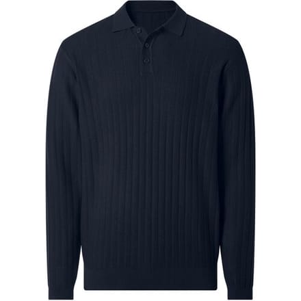 ESMARA MEN Heren polo (Marineblauw, S (44-46))
