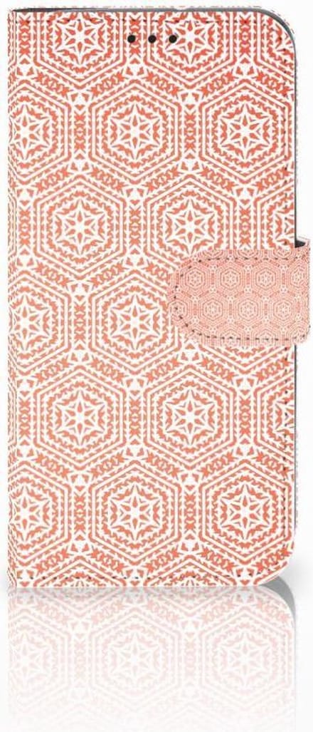 Motorola Moto G7 | G7 Plus Telefoon Hoesje Pattern Orange