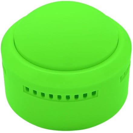 Geluidsknop Muziekgeluidszoemer met licht opneembare spreekknop voor relatiegeschenken groen
