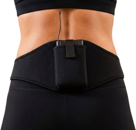 SparkNine microfoonriem voor headset - verstelbare mic belt - klittenbandsluiting - comfortabel & zorgeloos gebruik - voor instructeurs en sprekers