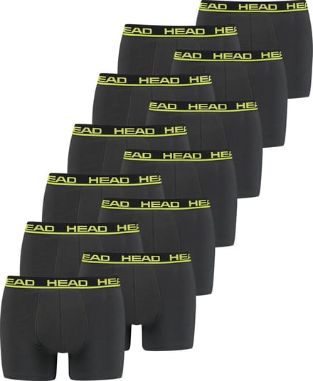 BOXERS Set van 12 stuks Head Basic Boxerbroek voor heren, shorts, ondergoed, ondergoed