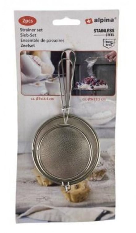 Alpina Bolzeven | Zilver | Set van 2 stuks