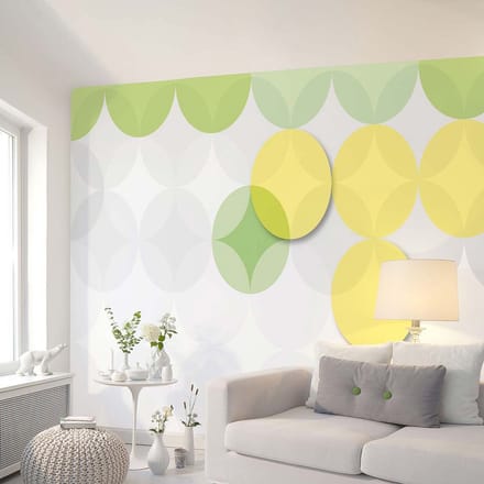 Fotobehang CirclePattern2 DD117750 A.S. Création Atelier 47 | Fotobehang online webshop