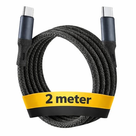 USB C kabel 60W - USB C naar USB C - USB-C kabels - USB C kabel naar USB C - Oplaadkabel USB C - USBC kabel - Universeel - 2 Meter
