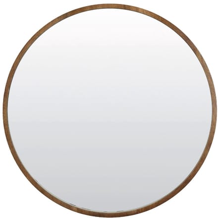 Light & Living Spiegel Mamali - Bruin - Ø56cm - Modern