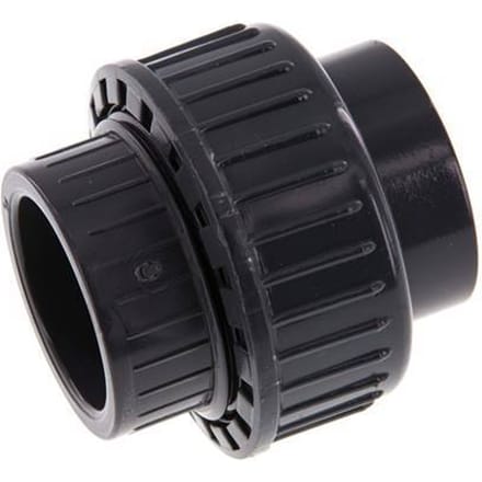 PVC Fitting Lijmmof Recht 32x61mm EPDM [2 stuks]