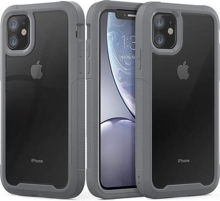 Hoesje Hybride Full Protect Grijs Geschikt voor Apple iPhone 11