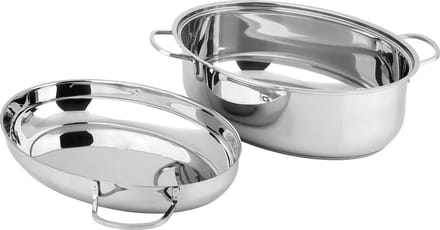 Trier Braadpan met deksel 38 x 25,5 cm 075224 Carl Schmidt Sohn