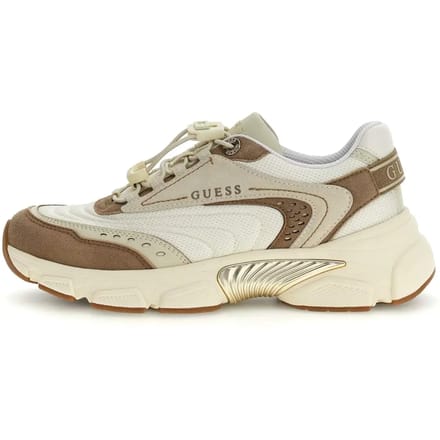 Guess Imeri Sneakers Laag - beige - Maat 37