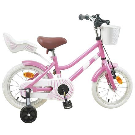 vidaXL - Kinderfiets - 12 - Inch - voor - 2-4 - jaar - oud - Licht - Roze