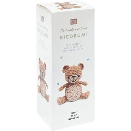 Ricorumi Mini Gemakkelijk Haakset - Teddybeer