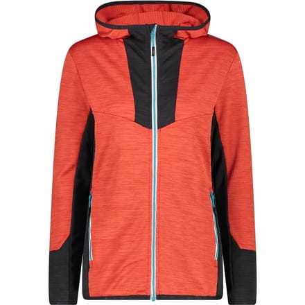 Dames fleece met capuchon CMP Unlimitech Grid Tech