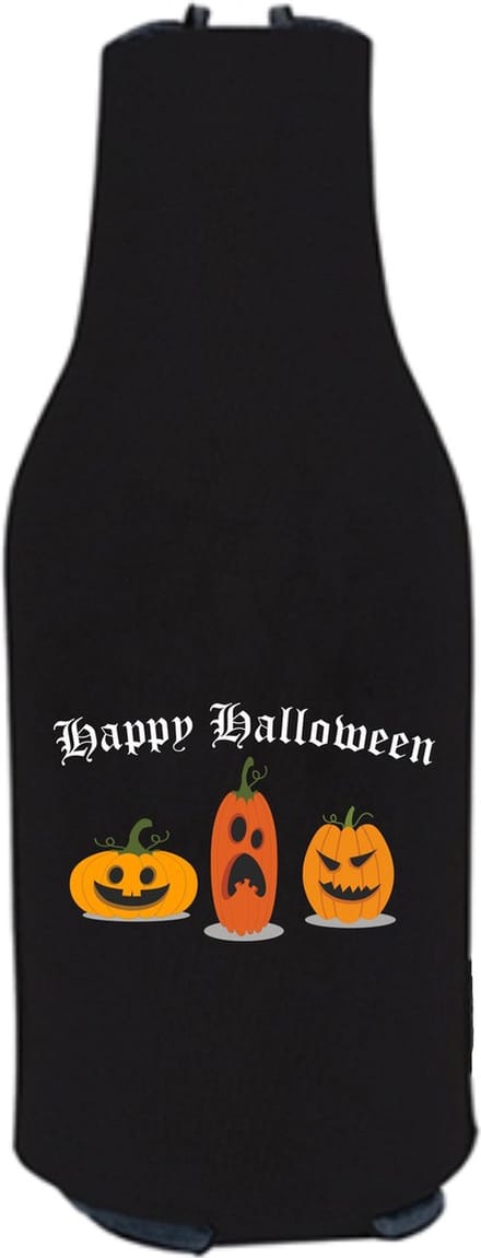 2 st. Bierfles koelhoud hoes | Halloween bedrukking | Themafeest