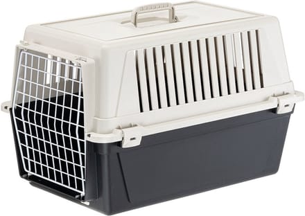 Ferplast Vervoersbox Atlas 30 Basic - Zwart - 60 x 40 x 38 cm