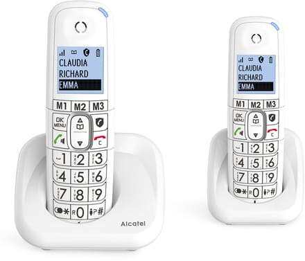 Alcatel XL785 Voice Duo Draadloze Dect Telefoons met Antwoordapparaat