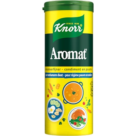 Smaakverfijner aromat natriumarm