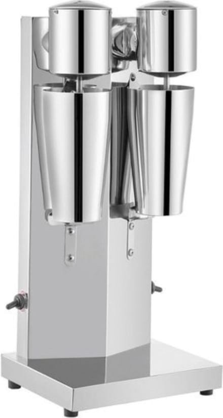 Thuys – Luxe Milkshake Machine – Milkshake Maker – Milkshaker – Elektrische Blender – Inclusief 2 Bekers – 0.8L Capaciteit – 180W – RVS