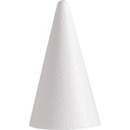 Piepschuim kegel 12 cm