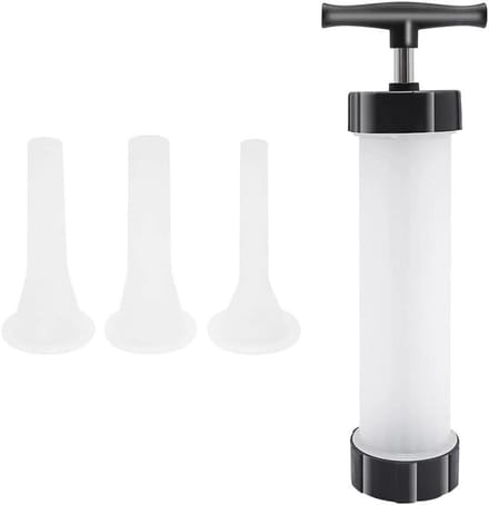 Worstmaker - Worst Vulmachine - Zelf Worst Maken - Voedselveilig PP Materiaal - Niet Gespecificeerd - Wit