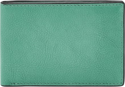 FOSSIL Portemonnee Steven FPW Bifold Wallet Seamist Blauw