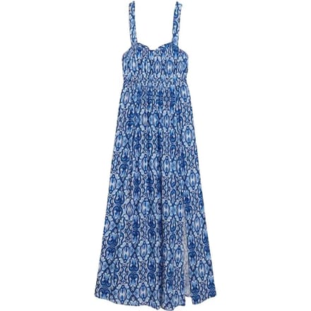 Superdry - Maxi-jurk met strik op de rug - Dames - Jurken