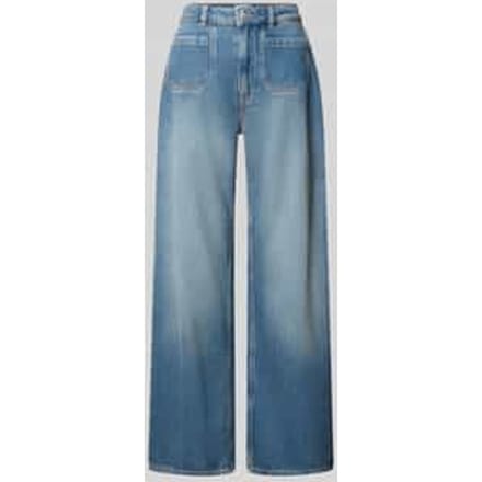 wide fit jeans met lyocell